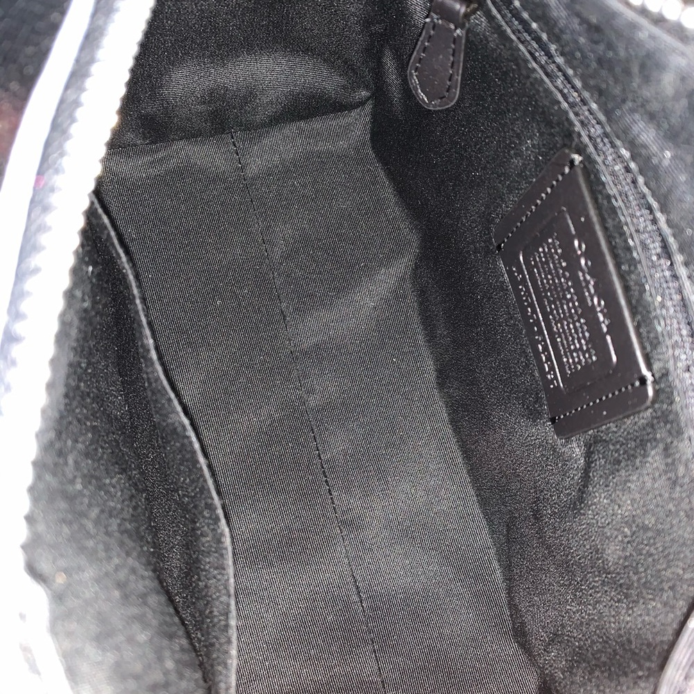 🛍SOLD🛍 COACH BLACK MINI BENNETT SATCHEL WITH EDGEPAINT - Picture 15 of 16